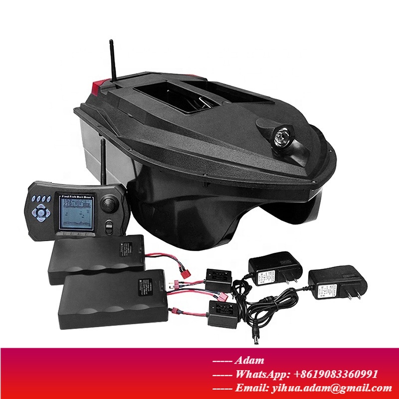 Fishing Gps - 自動帰還GPSソナー搭載ベイトボート 魚群探知機 スカイウルフ TL-380 433MHZ エコーサウンダー付きベイトボート