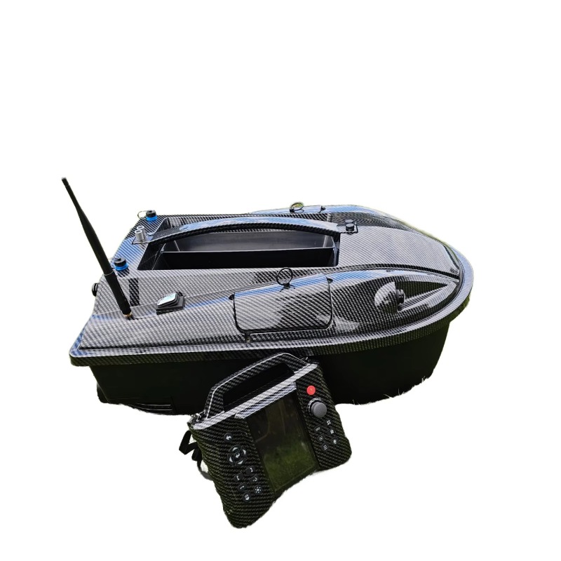 Fishing Gps - 新型アップグレードベイトボート 116ポイントGPSソナー 500M遠隔操作ベイトフィッシングボート 淡水・海水対応 鯉釣りボート