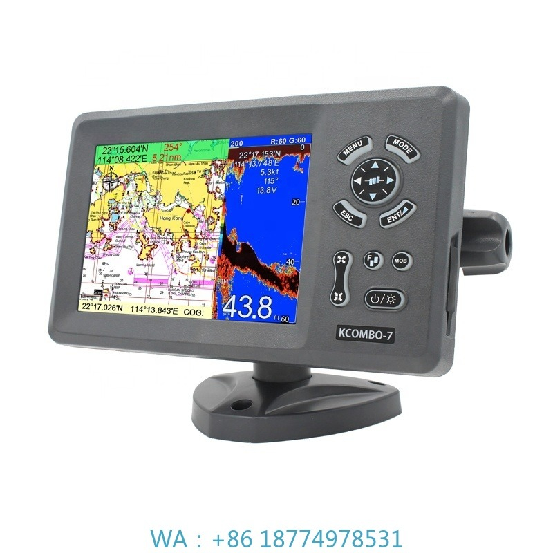 Fishing Gps - ボートマリン用ディーパーフィッシュ Kcombo-7 7インチ