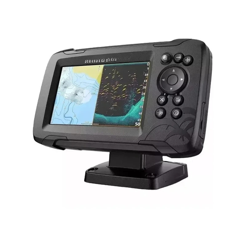 Fish Finder Transducer - 2025年/NEW Lowrance Hook Reveal春シーズン5インチ魚群探知機（トランスデューサーとC-MAPプリロードマップオプション付き）