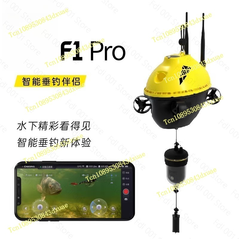 200Mグレイデウスミニ水中ドローン潜水艦ドローンロボットR - Fishing Camera のレビューと価格