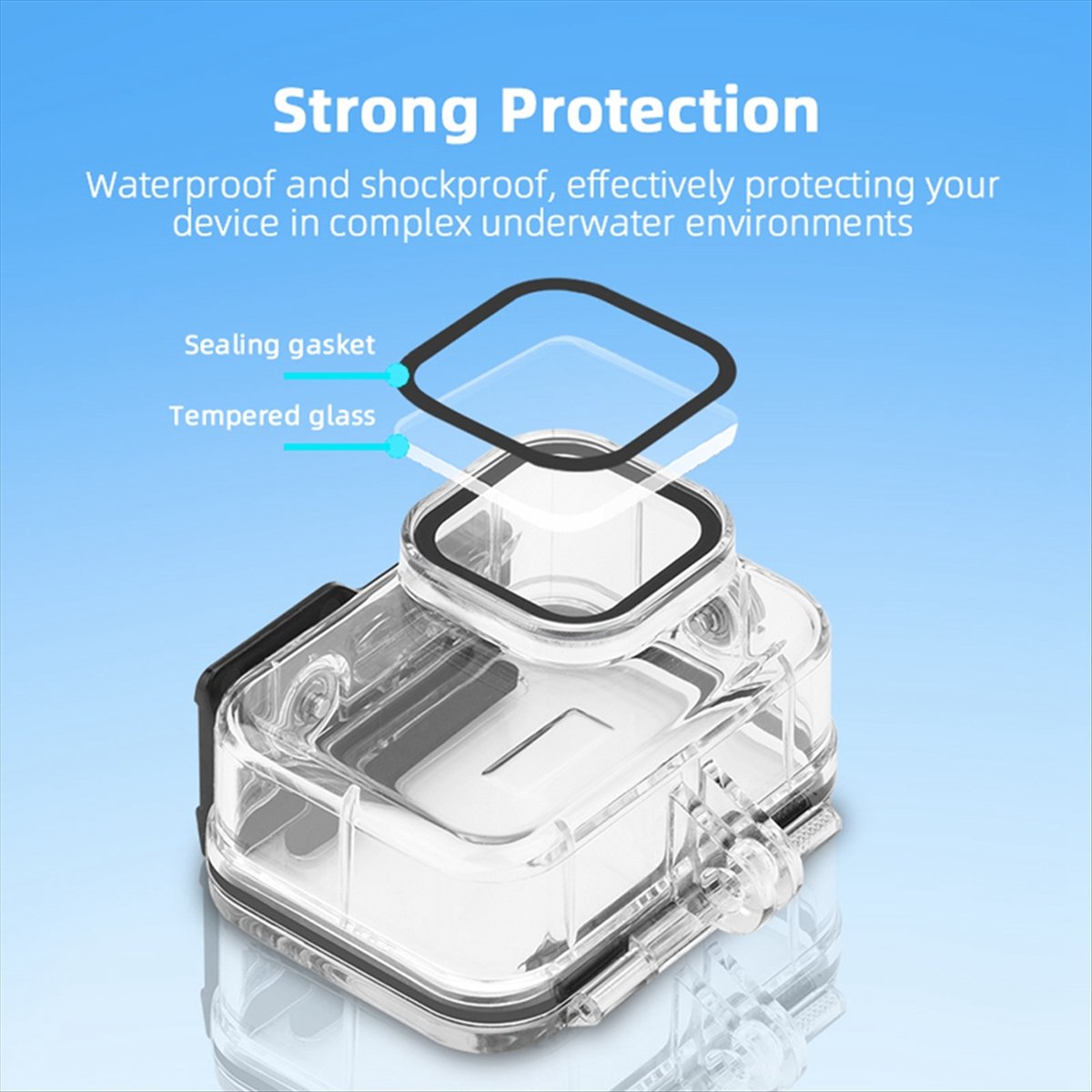 M05K 60M 防水ケース GoPro Hero 12 1 - Underwater Camera のレビューと価格