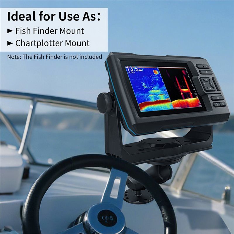 AA90-アルミニウム魚群探知機マウントベース、ガーミンロー - Fish Finder Case のレビューと価格