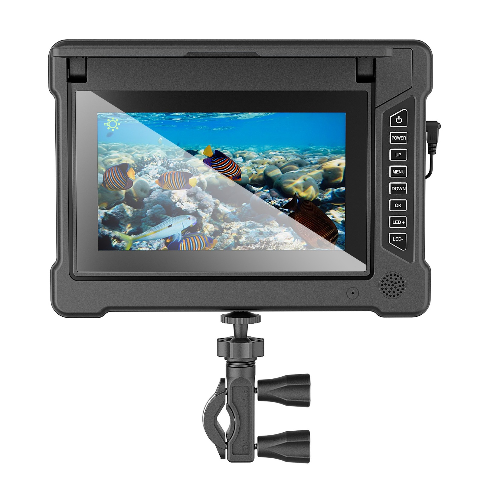 7インチ15M 1200TVL水中釣りカメラ、白と赤外線LE - Fish Finder Cable のレビューと価格