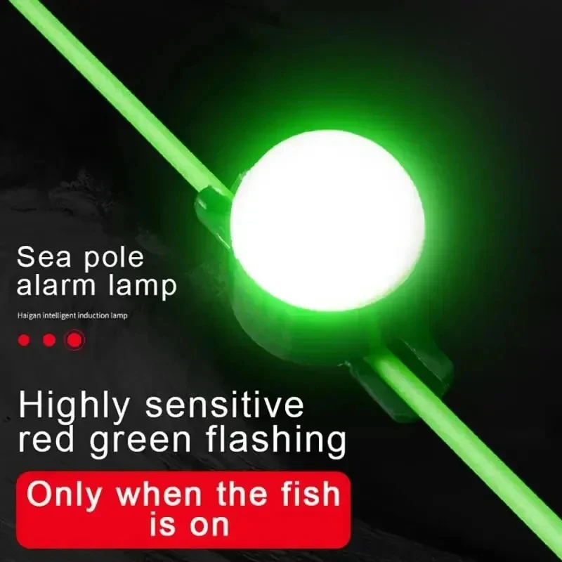 1-4pc LED 釣りアラーム圧縮耐性ロッド先端センサーラ - Fish Alarm のレビューと価格