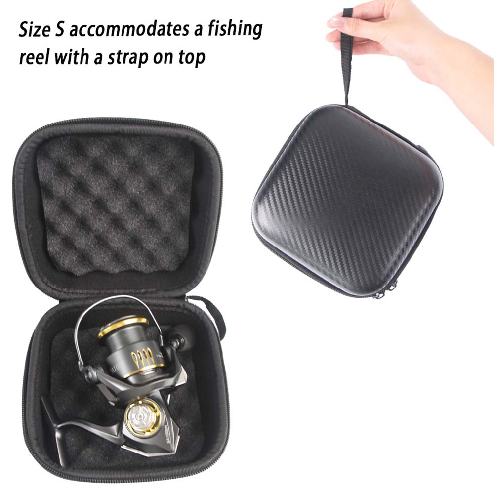 JSFUN フィッシングリールケース S/M/L PU ツイ - Fish Finder Case のレビューと価格