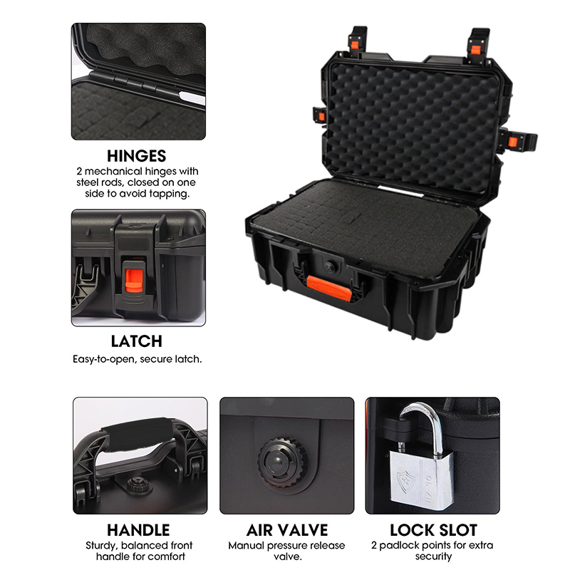 プレカットフォームハードケース 防水 耐衝撃 カメラ撮影用ガ - Fish Finder Case のレビューと価格