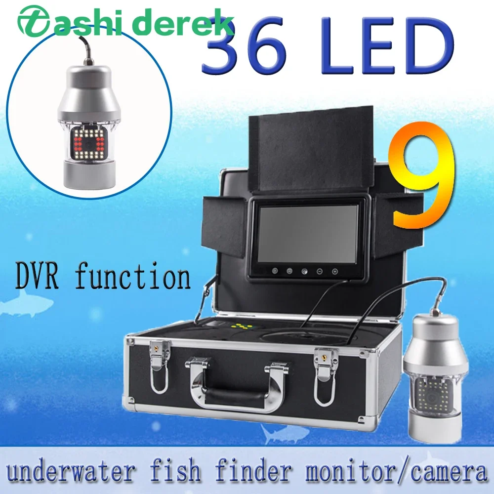 魚群探知機 F08A 9インチ水中釣りカメラ 広視野角 10 - Fishing Camera のレビューと価格