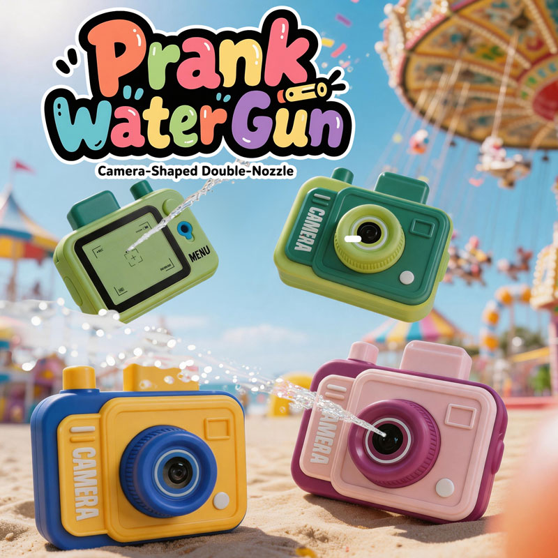両面水鉄砲カメラ水遊び銃面白い子供用屋外夏プールビーチ水遊び - Underwater Camera のレビューと価格