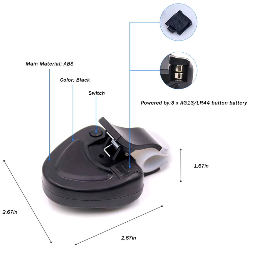 鯉釣りクリップセット ロッド用電子LEDライトインジケーター - Bite Indicator のレビューと価格