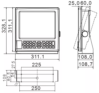 Xinuo 12インチ HM-5912(N) /15インチ  - Fishing Gps のレビューと価格