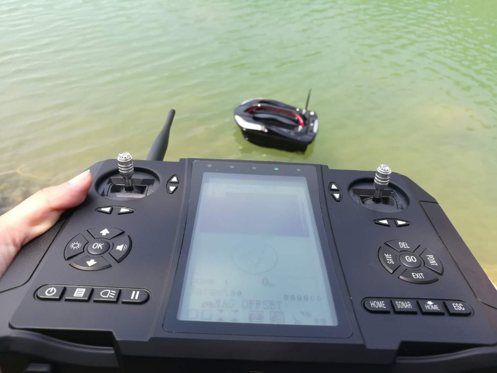 GPSソナー魚群探知機と遠隔操作ベイトボート用オートパイロッ - Fish Finder Gps のレビューと価格