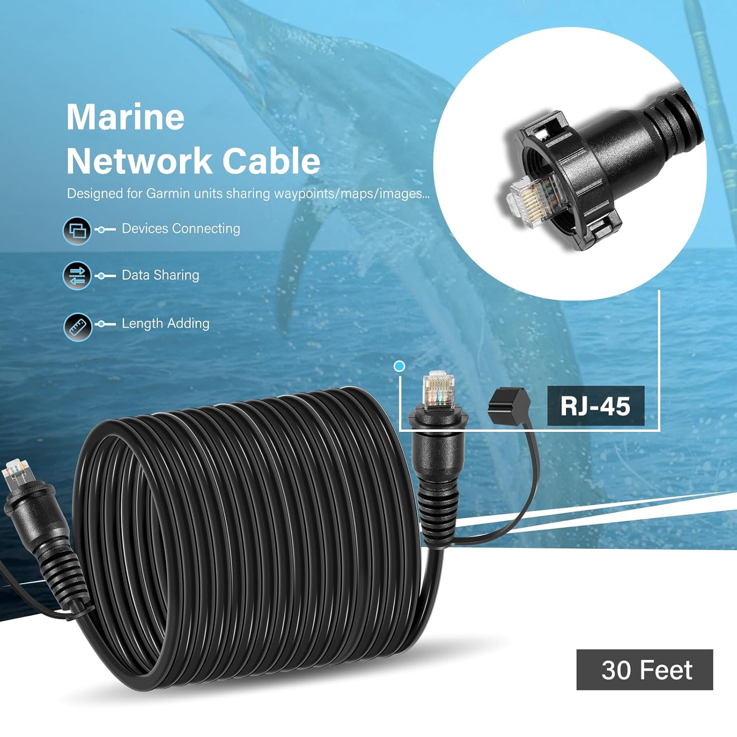 ガーミン GPSMAP、魚群探知機、レーダー、GMR、GMS - Fish Finder Cable のレビューと価格