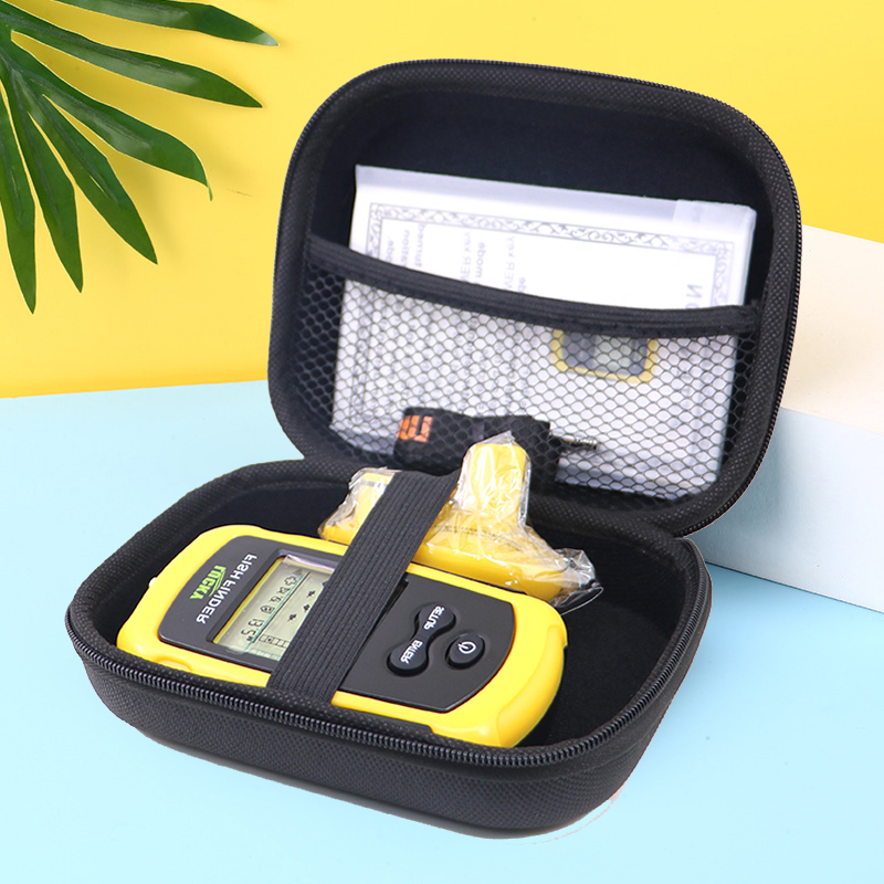 魚群探知機 EVA 収納袋耐圧性と落下防止ハードバッグ IP - Fish Finder Portable のレビューと価格