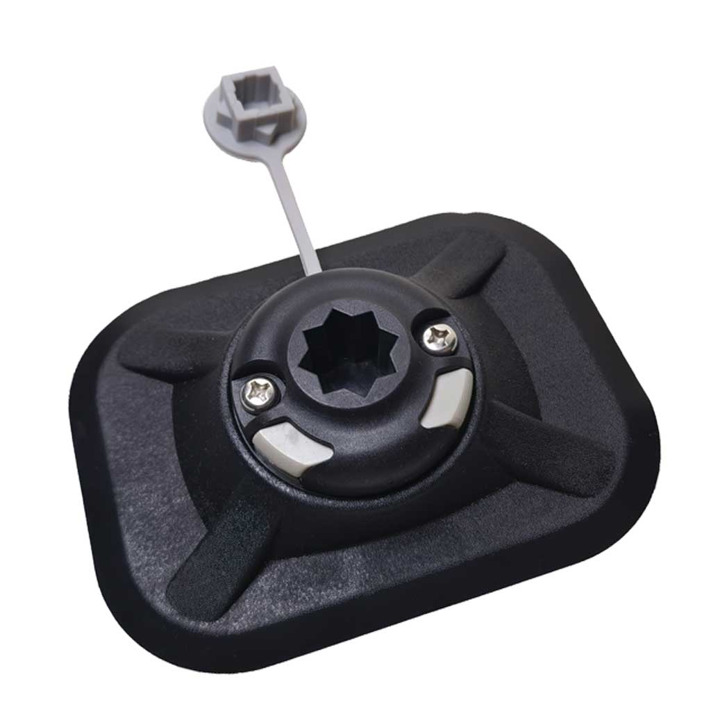 PVC製インフレータブルボート釣り竿ホルダーマウントカヤック - Fish Finder Mount のレビューと価格