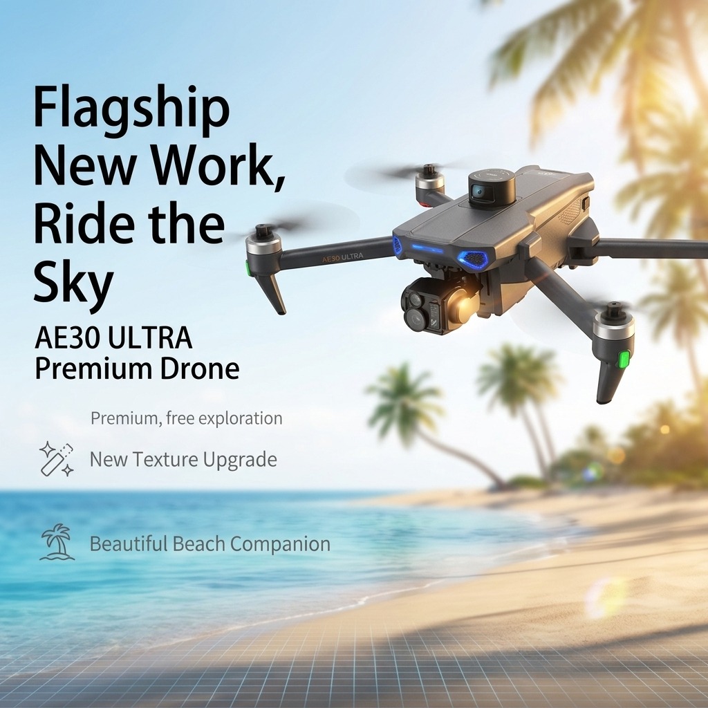 新しい AE30 ウルトラ GPS ドローン 4K プロフェ - Fishing Gps のレビューと価格